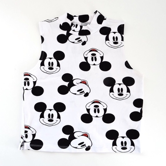 Disney Tops - Disney Mickey Mouse crop
